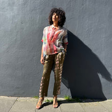 Load image into Gallery viewer, Oversized Square Shibori Dyed Shirt