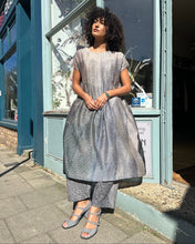 Load image into Gallery viewer, Long Pintuck Shibori Dress with Pockets