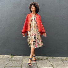 Load image into Gallery viewer, Printed Silk Chiffon Dress