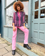 Load image into Gallery viewer, Shibori Dyed Pintuck Blouse