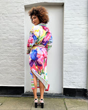 Load image into Gallery viewer, Floral Belted Shirt Style Dress