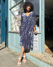 Load image into Gallery viewer, Pleated Cotton Shibori Dress