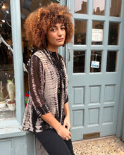 Load image into Gallery viewer, Shibori Dyed Pintuck Blouse