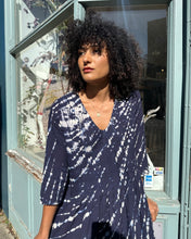 Load image into Gallery viewer, Pleated Cotton Shibori Dress