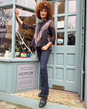 Load image into Gallery viewer, Shibori Dyed Pintuck Blouse