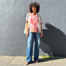 Load image into Gallery viewer, Oversized Square Shibori Dyed Shirt
