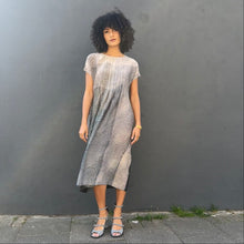 Load image into Gallery viewer, Long Pintuck Shibori Dress with Pockets