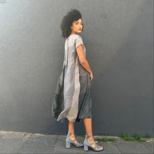 Load image into Gallery viewer, Long Pintuck Shibori Dress with Pockets