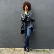 Load image into Gallery viewer, Oversized Open Woven Wool Jacket