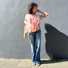 Load image into Gallery viewer, Oversized Square Shibori Dyed Shirt