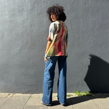 Load image into Gallery viewer, Oversized Square Shibori Dyed Shirt