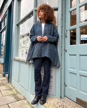 Load image into Gallery viewer, Oversized Lightly Quilted Kantha Jacket with Pockets