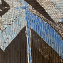 Load image into Gallery viewer, Oversized Open Shibori Dyed Silk Jacket with Pockets