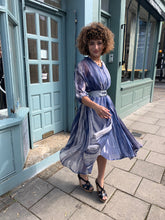Load image into Gallery viewer, Cotton Silk Shibori Coat Dress