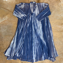 Load image into Gallery viewer, Cotton Silk Shibori Coat Dress