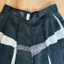 Load image into Gallery viewer, Shibori Wide Leg Pleat Front Trousers