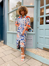 Load image into Gallery viewer, XLong Hooded Silk Kimono Coat