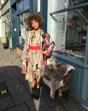 Load image into Gallery viewer, Printed Silk Chiffon Dress