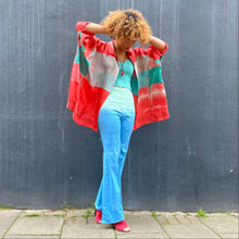 Load image into Gallery viewer, Fine Silk Shibori Dyed Open Jacket