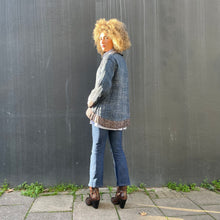 Load image into Gallery viewer, Shibori Dyed Silk Swing Style Jacket