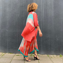 Load image into Gallery viewer, Fine Silk Shibori Dyed Open Jacket