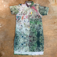 Load image into Gallery viewer, Printed Linen Shirt Dress