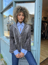 Load image into Gallery viewer, Shibori Dyed Silk Swing Style Jacket