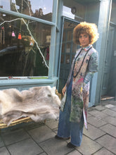 Load image into Gallery viewer, Printed Linen Shirt Dress