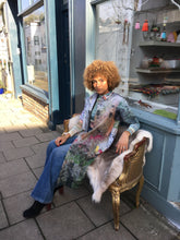 Load image into Gallery viewer, Printed Linen Shirt Dress