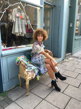 Load image into Gallery viewer, Printed Linen Shirt Dress