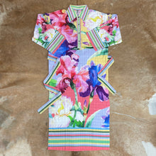Load image into Gallery viewer, Floral Belted Shirt Style Dress
