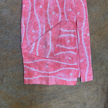 Load image into Gallery viewer, Pink Jacquard Silk Japanese Haori with Pockets