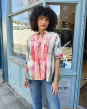 Load image into Gallery viewer, Oversized Square Shibori Dyed Shirt
