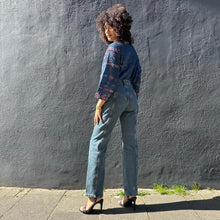 Load image into Gallery viewer, Textured Cotton Silk Pleat Top with Side Slits
