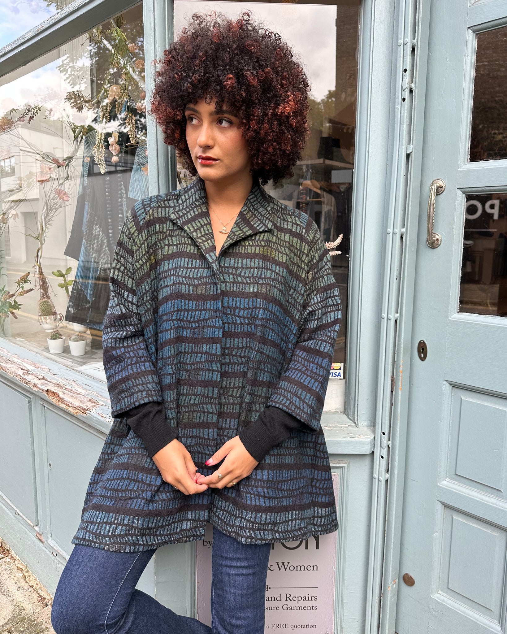 Wool oversized jacket hotsell