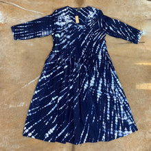 Load image into Gallery viewer, Pleated Cotton Shibori Dress
