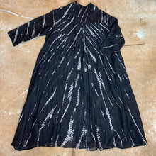 Load image into Gallery viewer, Cotton Silk Shibori Kaftan Dress
