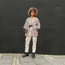 Load image into Gallery viewer, Floral Patterned Silk Crepe Kimono
