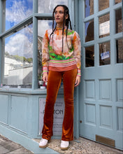 Load image into Gallery viewer, Textured Cotton Keyhole Neck Blouse
