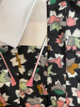 Load image into Gallery viewer, Meisen Silk Haori Kimono with Leather Trims
