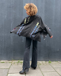 Kimono Style Shibori Jacket