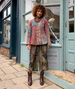 Pastel Kantha Jacket