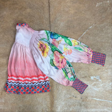 Load image into Gallery viewer, Stripe Print Chiffon Peasant Blouse
