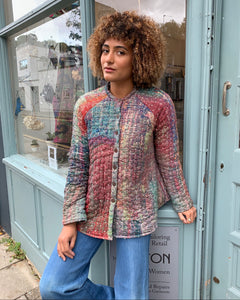 Pastel Kantha Jacket