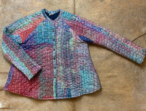 Pastel Kantha Jacket