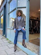 Load image into Gallery viewer, Shibori Dyed Silk Swing Style Jacket
