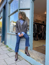 Load image into Gallery viewer, Shibori Dyed Silk Swing Style Jacket
