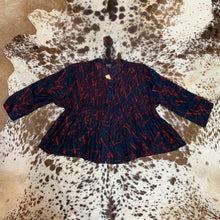 Load image into Gallery viewer, Shibori Cotton-Silk Pintuck Blouse
